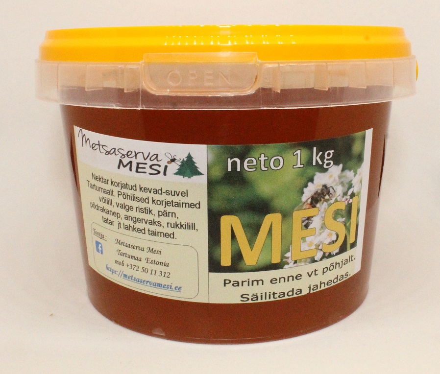 Tartu County honey 2021 – 1kg