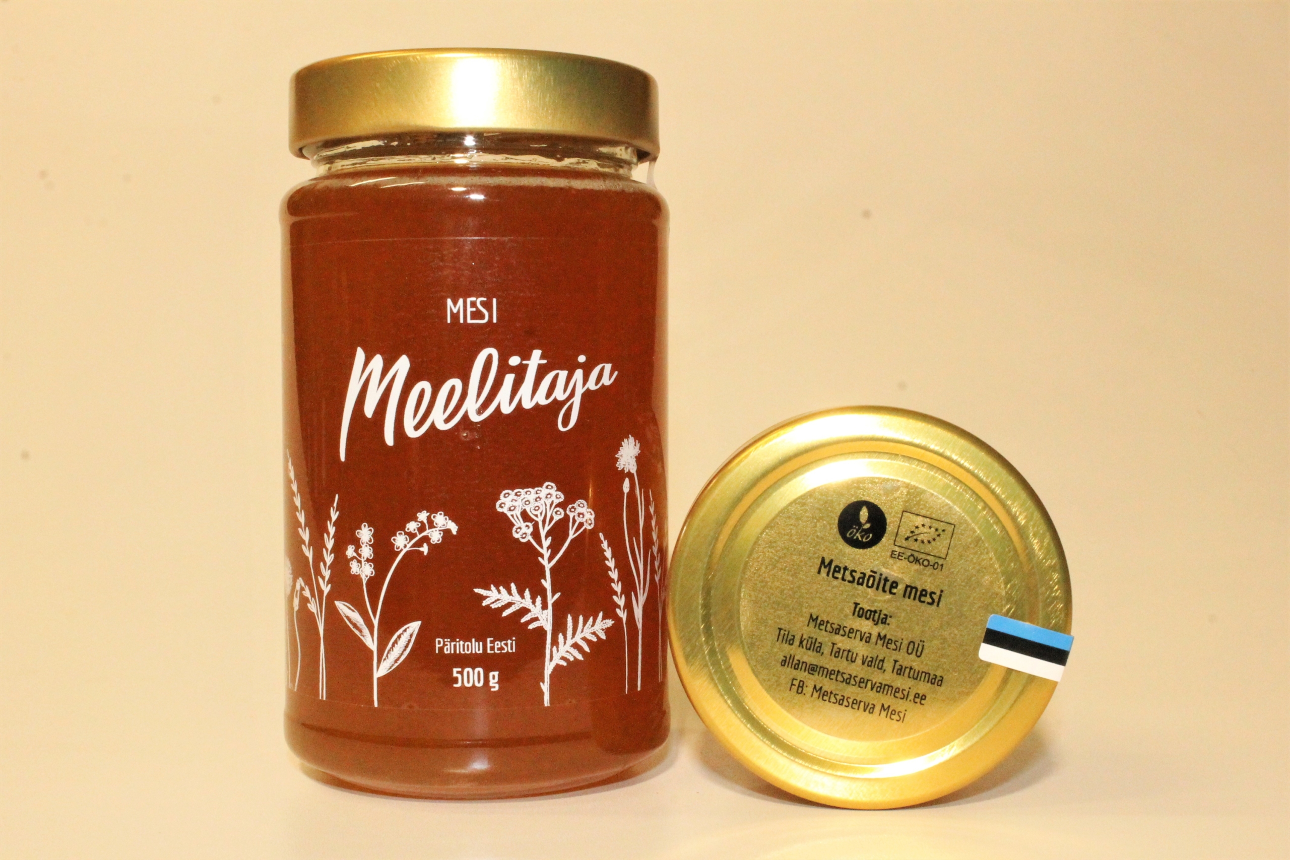 FLATTERER – Wild Organic Honey 500g